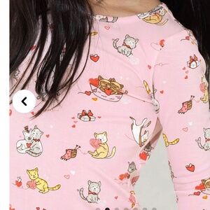 Bellabu Bear Kitty Love - Long PJ 12/14
